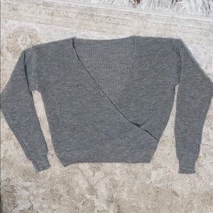 Romwe surplice sweater
